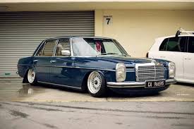 Old Mercedes Stance Mobil Klasik