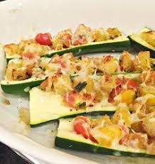Stuffed Zucchini Recipe Make Ahead Ina Garten Barefoot Contessa Recipe Zucchini Zucchini Recipes Easy Summer Salads