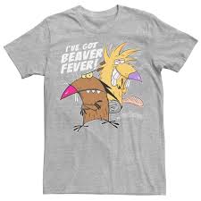 Men S Angry Beavers I Ve Got Beaver Fever Portrait Tee In 2020 Angry Beaver Beaver Fever Beaver