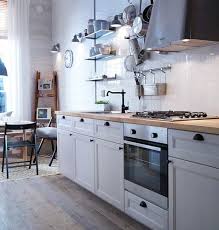 Karlby Countertop Birch Veneer 74x1 1 2 Ikea In 2020 Cottage Kitchen Design Karlby Countertop Kitchen Design