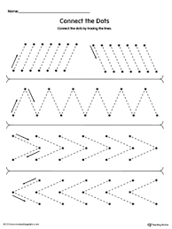 free connect the dots by tracing diagonal lines myteachingstation com