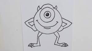 +4 to hit, reach 5 ft., one target. How To Draw Mike Wazowski From Monster Inc Youtube