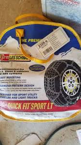 Les Schwab Quick Fit Diamond Tire Chains 40 Kirkland