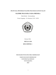 Maybe you would like to learn more about one of these? Contoh Proposal Pendirian Klinik Pratama Gambaran