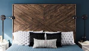 In the final step for do it yourself upholstered headboard, hang the frame on the wall so that the bottom is just above the bed frame using the large picture. 15 Diy Wood Headboards