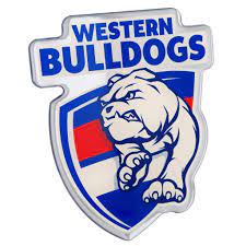 Afl western bulldogs football beanie, wool crochet bulldogs hat in red white and blue, australia by. Western Bulldogs Afl Lensed Chrome Decal Badge Cars Bikes Laptops Most Things