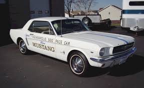Image result for Pace Car White 1964 Mustang