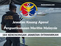 Agensi penguatkuasaan maritim malaysia atau apmm juga dikenali sebagai pengawal pantai malaysia adalah merupakan sebuah agensi kerajaan yang bertanggungjawab dalam mengawasi setiap kawasan maritim di malaysia agar aman dan selamat bagi kegunaan masyarakat dan negara. 184 Kekosongan Jawatan Di Agensi Penguatkuasaan Maritim Malaysia Apmm Kerjasemasa