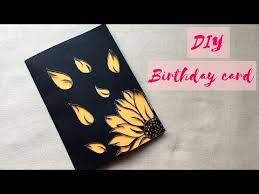 Crafting a birthday card also makes for a fun and easy creative project the entire family can get in on. Birthday Card Drawing Easy Beautiful Handmade Birthday Greeting Card