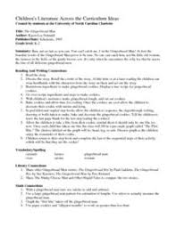 (he puts his hand up to try and stop the gingerbread christmas stories on stage: The Gingerbread Man Lesson Plans Worksheets Lesson Planet