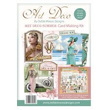 Set of art deco cards for holiday decoration! Cardmaking Kits