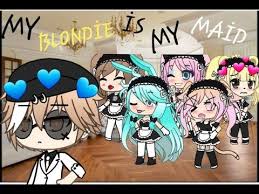 My Blondie Is My Maid Ep 1 Looking For A New Maid Gacha Life Series Youtube Anime Wolf Girl Cute Dog Pictures Anime Chibi