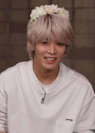 Unique nct yuta designs on hard and soft cases and covers for iphone 13, 12, se, 11, iphone xs,. Scarlett Nakamotens Pretty Yuta In His Flower Headband