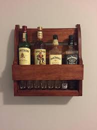 This Whiskey Shelf Is Handmade In Chicago All Wine Racks Are Custom Built Within The Week That You Buy Them Featu Liquor Shelf Whiskey Rack Best Wine Coolers