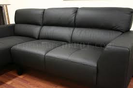 Shop for leather sectional sofas in sectional sofas & couches. Black Leather Contemporary L Shaped Sofa Sectional W High Back