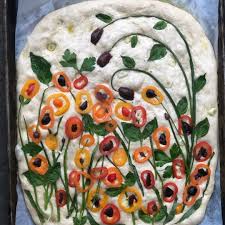 Flowers bread route distributorship for sale $169,000! Spring Time Poppy Focaccia Inspired By The Beautiful Fields Of Poppy Flowers Planted In The Median Of Route 77 In North Carol Bread Art Focaccia Art Focaccia