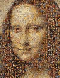 Robert Silvers Original Photomosaic: Mona Lisa, First Edition of Ten