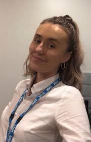 Feeling very proud to wear this lanyard! As well as working part time in  publishing I have now also become a key worker within the NHS in a part  time Clerical Officer