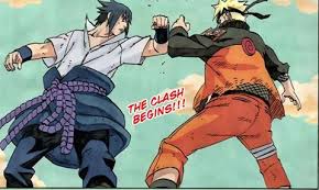 Recoiling from the force of their clash, sasuke quickly launches a fireball at naruto.as the attack approaches, naruto reactivates his six paths sage mode and uses a chakra arm to deflect it. Naruto X 695 Review Naruto And Sasuke Ii The Geekiary