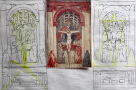 One of the first painters to use the newly established technique of vanishing point perspective in his paintings is masaccio, and this fresco is a perfect example of its use. La Trinita Di Masaccio Un Po Di Pepe