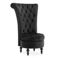Find the biggest selection of accent chairs in every style, for every room and at every budget. Black Velvet Living Room Chairs Shop Online At Overstock