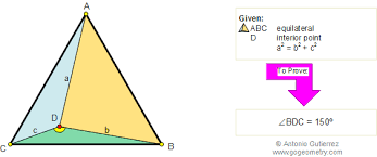 Math Geometry Problem 101 Equilateral Triangle Pythagoras Angles Level High School College Teaching Education Geometry Problems Online Math Math