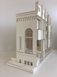The Creative Quarter Section Model Capstone Project Senior Year Interior Design Degree Interior Design Design