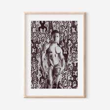 Full Frontal Nudity Gay Male Watercolor Art Print Keith - Etsy