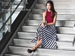 Black And White Striped Maxi Skirt Pin By Aditi Kashyap On Wish List Striped Maxi Skirts Maxi Skirt Skirts