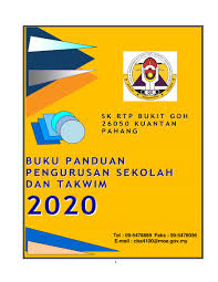 Silver stamping (tajuk & jata negara). Buku Panduan Pengurusan Sekolah Dan Takwim 2020 By Yus Flipsnack