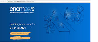 Saiba o que é a isenção do enem e descubra o que você deve fazer para solicitar o benefício ao inep! Hoje 02 04 18 Abre O Prazo De Dez Dias Para Solicitacao De Isencao De Taxa Do Enem