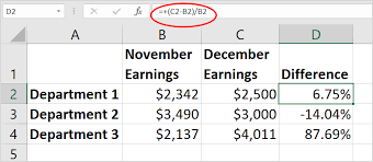 For example, to calculate the monthly change and total change. How To Do Percentages In Excel Microsoft 365 Blog