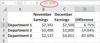 Here is the formula that is commonly used How To Do Percentages In Excel Microsoft 365 Blog