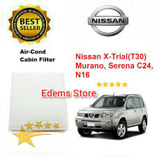 Maybe you would like to learn more about one of these? Nissan X Trail T30 Murano Serena C24 N16 Cabin Air Filter Shopee Malaysia