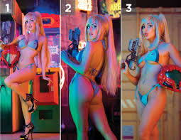 Bikini Samus Cosplay Print 8.5x11 - Etsy New Zealand