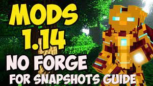 Reviews, guides and downloads for the best minecraft mods. Mods 1 14 Minecraft How To Download And Install Mods 1 14 No Forge For Snapshots Tutorials Videos Show Your Creation Minecraft Forum Minecraft Forum