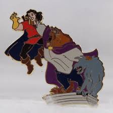 View Pin Disneystore Com 110th Legacy Collection Beauty And The Beast Gaston And Beast