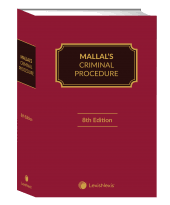The criminal procedure code (malay: Mallal S Criminal Procedure 8th Edition Lexisnexis Malaysia Store