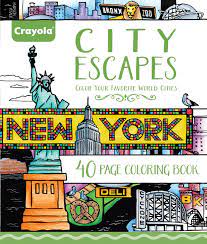 Looking for free adult coloring pages you can print? Crayola City Escapes Coloring Pages Gift For Teens Adult Coloring Enthusiasts 40pgs Buy Online In El Salvador At Elsalvador Desertcart Com Productid 61053724
