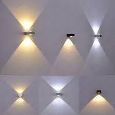 Up Down 3w 6w Led Cob Wall Sconce Light High Power Dimmable N Lamp Fixture Hotel Ebay Wall Sconce Hallway Outdoor Wall Lamps Wall Sconces Bedroom