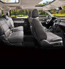 2018 Ford Flex Limited Interior In Charcoal Black Featuring Leather Trimmed Seats Ford Flex Interior Ford Flex 2019 Ford
