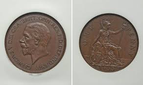 Rare British Penny Coin Set To Fetch 115k At Auction Uk