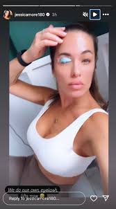 Below Deck Mediterranean's Jessica More in Two-Piece Workout Gear Shares  "Eyelash Lift"