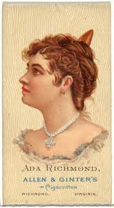 Kate Claxton, from World's Beauties, Series 2 (N27) for Allen & Ginter  Cigarettes MET DP838193