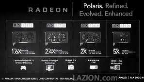 Amd Radeon Rx 500 Series Official Specifications And