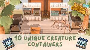The 10 Most Unique Creature Containers How To Find Them Animal Crossing New Horizons Youtube