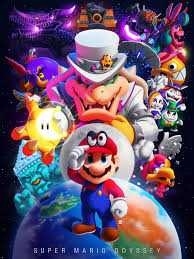 Artstation Super Mario Odyssey Marcos Lopez Super Mario Art Super Mario Mario And Luigi