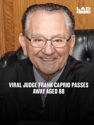 The kindest judge in the world. RIP 💔