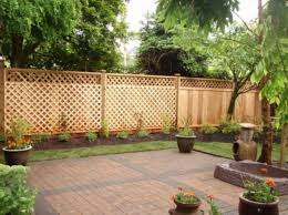 Privacy Fence Next To Chain Link Cerca De Madeira Ideias De Quintais Jardim