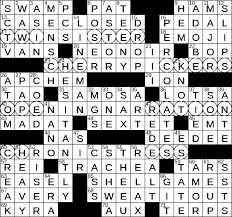La Times Crossword 19 May 21 Wednesday Laxcrossword Com